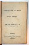 AUDUBON, JOHN JAMES. A Synopsis of the Birds of North America.